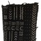 The Bead Chest Ebony Black Bogolan Mali Mud Cloth - Handmade African Textile from West Africa - 40x64 Inches - Ideal for Home Decor, Boho Throw Blanket, Upholstery, or Crafts